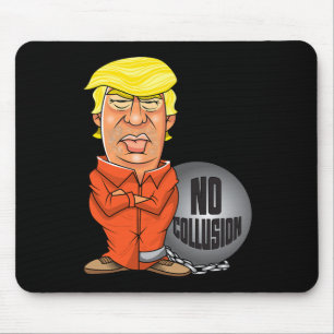 Präsident Trump Keine Kollusion Orange Jumpsuit Ka Mousepad