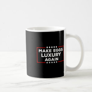 Präsident Trump macht Eier wieder zum politischen Kaffeetasse