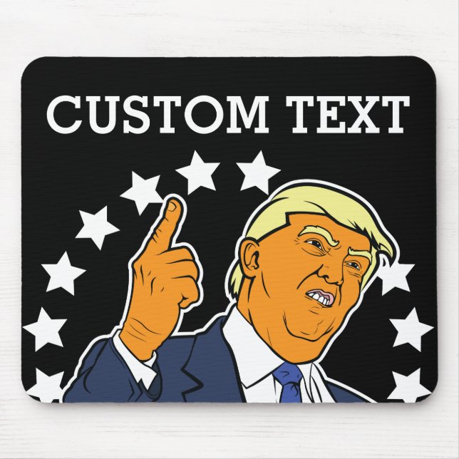 Präsident Trump Mouse Pad Mousepad (Vorne)
