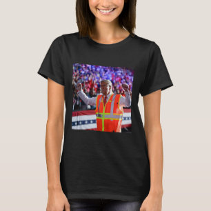 Präsident Trump Müllwagen Arbeiter Weste Mega 202 T-Shirt