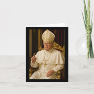 Präsident Trump Papst 2025 Karte