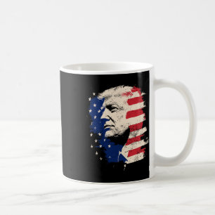 Präsident Trump Porträt Vintage Kaffeetasse