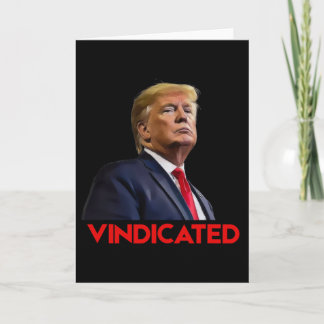 Präsident Trump rehabilitiert  Karte