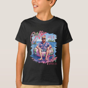Präsident Trump Shirt Funny Chillin wie ein Felon