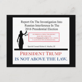 Präsident Trump steht nicht über dem Gesetz Müller Postkarte