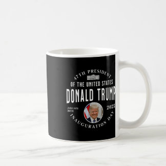 Präsident Trump Tag der Amtseinführung 2025 Kaffeetasse