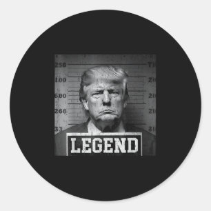 Präsident Trump Tasse Shot Runder Aufkleber
