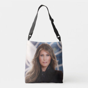 PRÄSIDENT TRUMP UND EHEFRAU MELANIA TRAGETASCHEN MIT LANGEN TRÄGERN