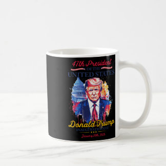 Präsident Trump USA Amtseinführungsfeier Tag 2025  Kaffeetasse
