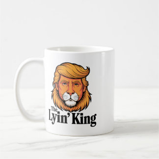 Präsident Trump verspottet den lügnerischen König Kaffeetasse