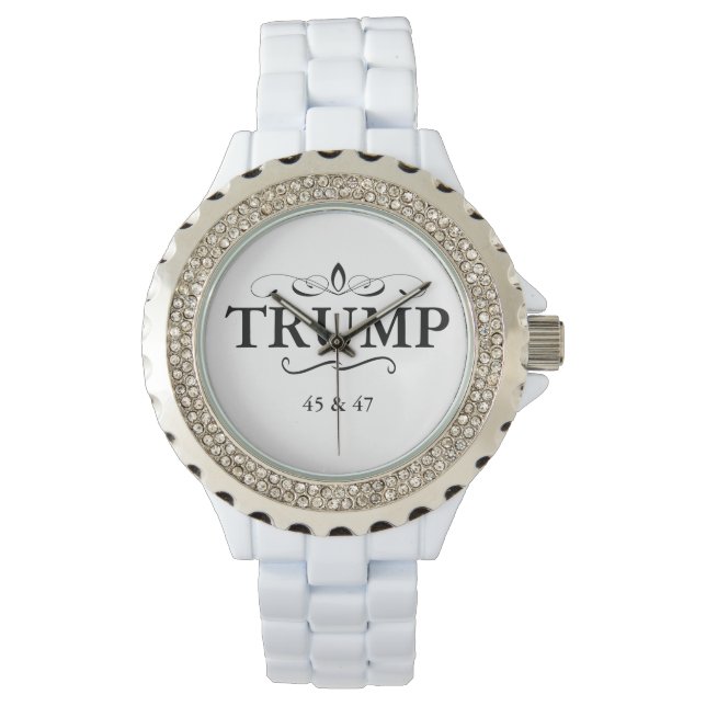 PRÄSIDENT TRUMP WATCH ARMBANDUHR (Vorderseite)