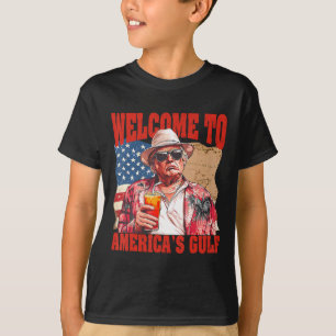 Präsident Trump Willkommen im Golf von Mexiko 1 T-Shirt