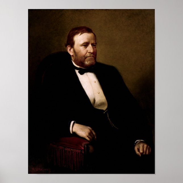 Präsident Ulysses S. Grant Poster (Vorne)