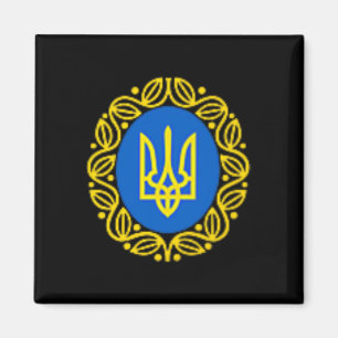 Präsident Volodymyr Zelensky Ukraine Ukrainisches  Magnet