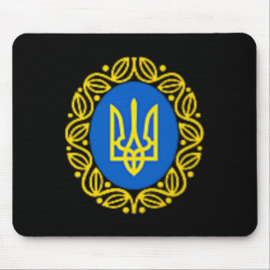 Präsident Volodymyr Zelensky Ukraine Ukrainisches Mousepad
