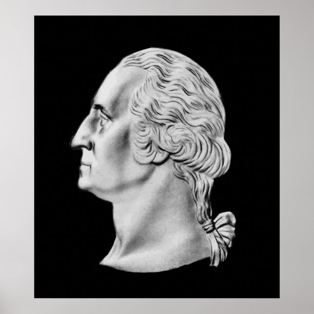 Präsident Washington Bust Poster (Vorne)