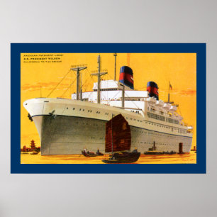 Präsident Wilson Poster