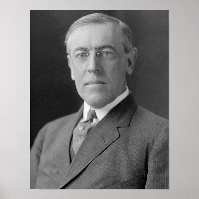 Präsident Woodrow Wilson Poster (Vorne)