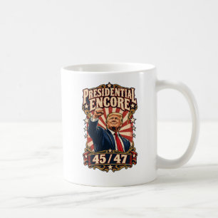 Präsidenten Encore 45 47 doppelseitige Kaffeetasse