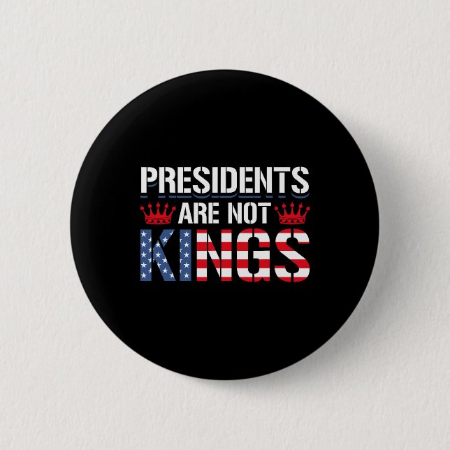 Präsidenten geben kein Geschenk gegen Trump als De Button (Vorderseite)