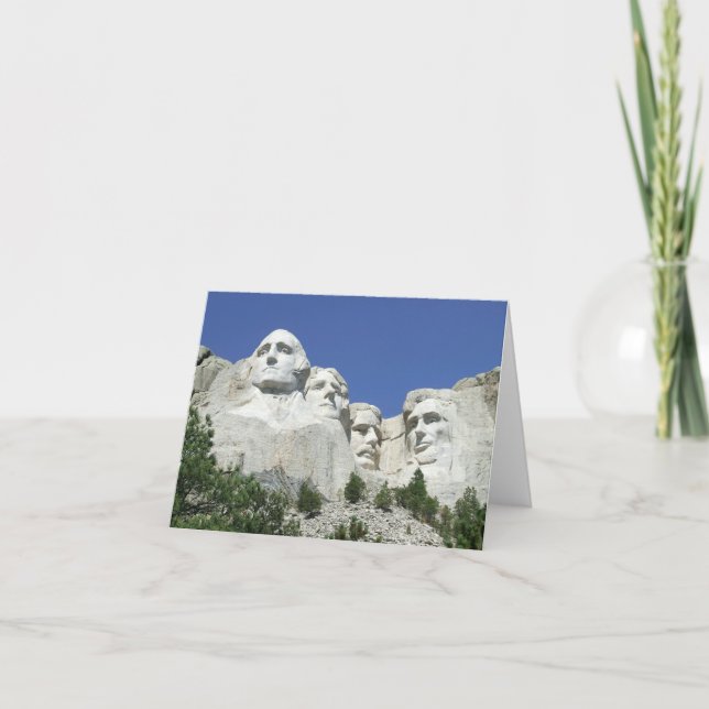 Präsidenten in Rock, Berg Rushmore, SD Karte (Vorderseite)