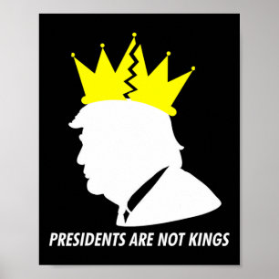 Präsidenten sind keine Könige - Donald Trump zersc Poster