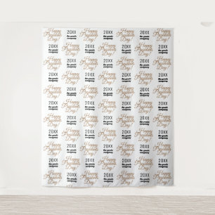 Präsidententag-Hintergrund Step and Repeat Wandteppich