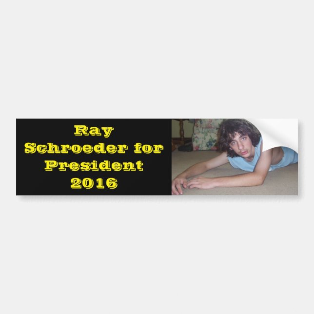 Präsidentenwahl-Autoaufkleber Autoaufkleber (Vorne)