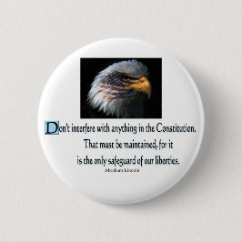 Präsidentenzitate Button