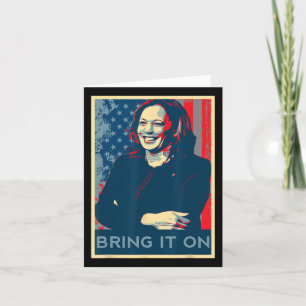 Präsidentin Kamala Harris Erste weibliche Präsiden Karte