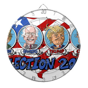 Präsidentschaftswahl 2016 dartscheibe
