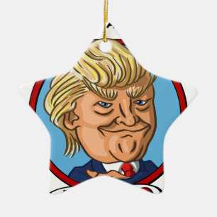 Präsidentschaftswahl 2016 keramik ornament
