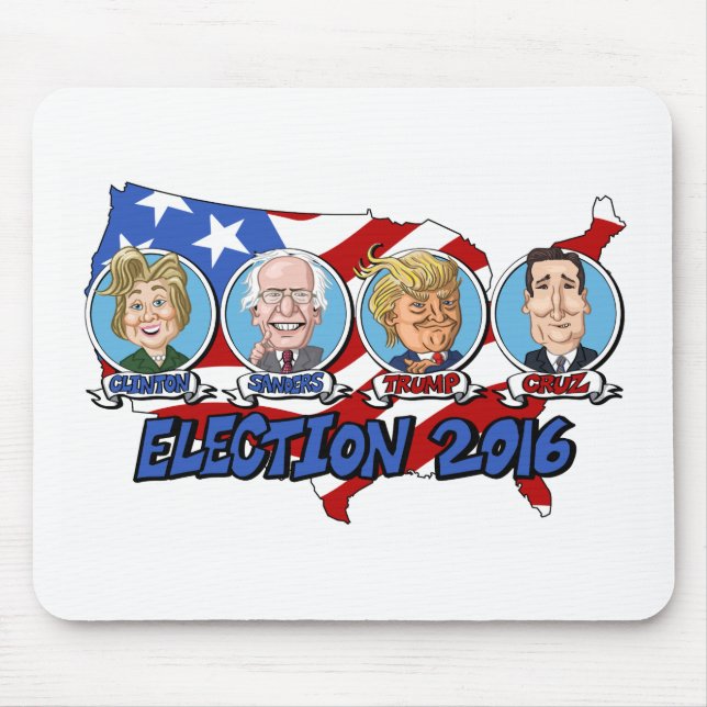 Präsidentschaftswahl 2016 mousepad (Vorne)