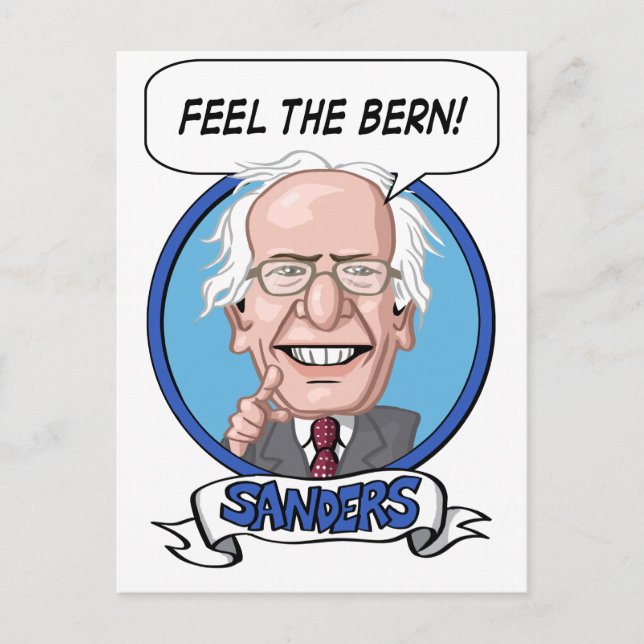 Präsidentschaftswahl 2016 postkarte (Vorderseite)