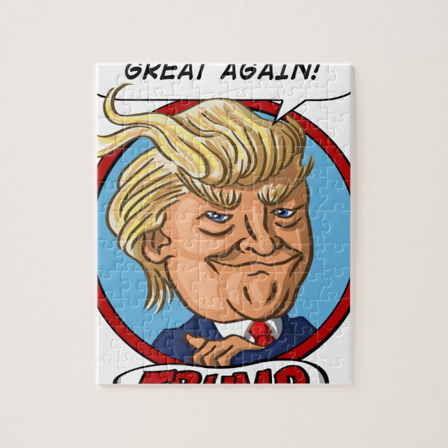 Präsidentschaftswahl 2016 puzzle (Vertikal)