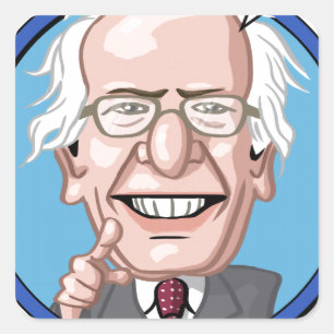 Präsidentschaftswahl 2016 quadratischer aufkleber