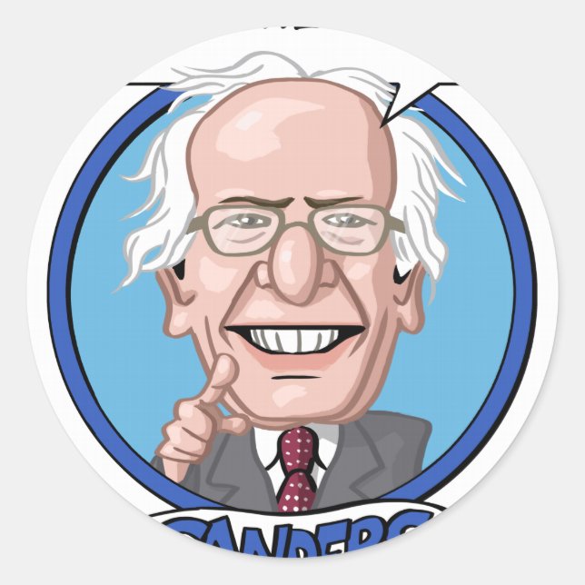 Präsidentschaftswahl 2016 runder aufkleber (Vorderseite)