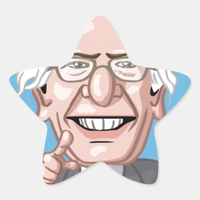 Präsidentschaftswahl 2016 Stern-Aufkleber (Vorderseite)