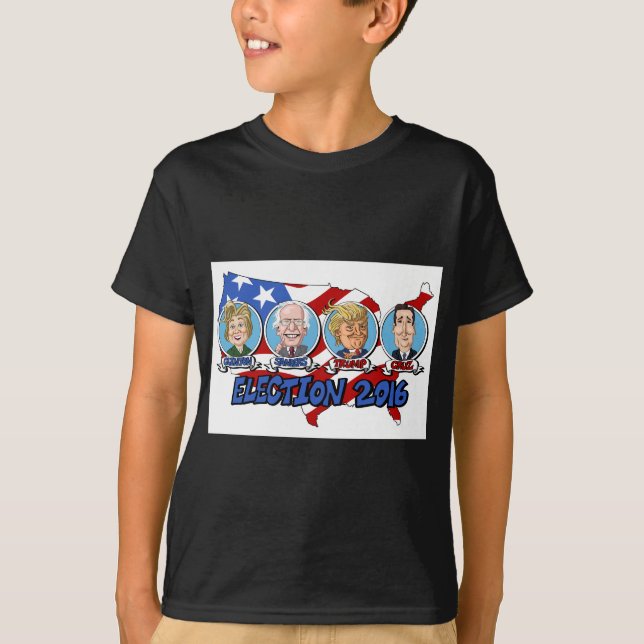 Präsidentschaftswahl 2016 T-Shirt (Vorderseite)