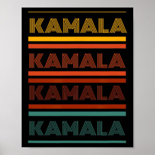 Präsidentschaftswahl 2024 in Harris Poster