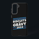 Präsidentschaftswahl 2024: Kekse und Gravy Samsung Galaxy Hülle<br><div class="desc">Biscuits and Gravy 2024 Funny Presidential Election Party</div>