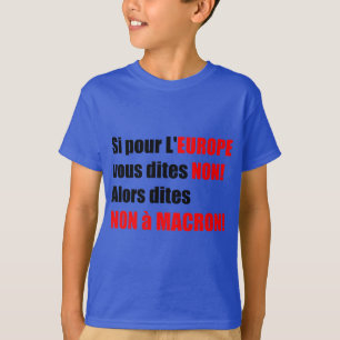 Präsidentschaftswahlen 2017 - Blue Kids T-Shirt