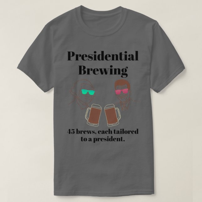 Präsidialbrauen T T-Shirt (Design vorne)