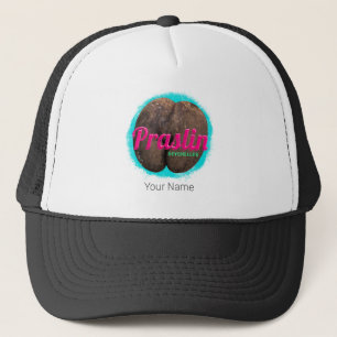 Praslin Seychelles Indischer Ozean Vintag Souvenir Truckerkappe
