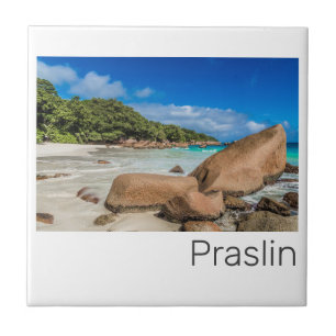 Praslin Seychelles Island Anse Lazio Beach Geschen Fliese