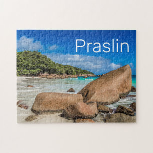 Praslin Seychelles Island Anse Lazio Beach Geschen Puzzle