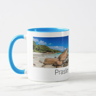 Praslin Seychelles Island Anse Lazio Beach Geschen Tasse