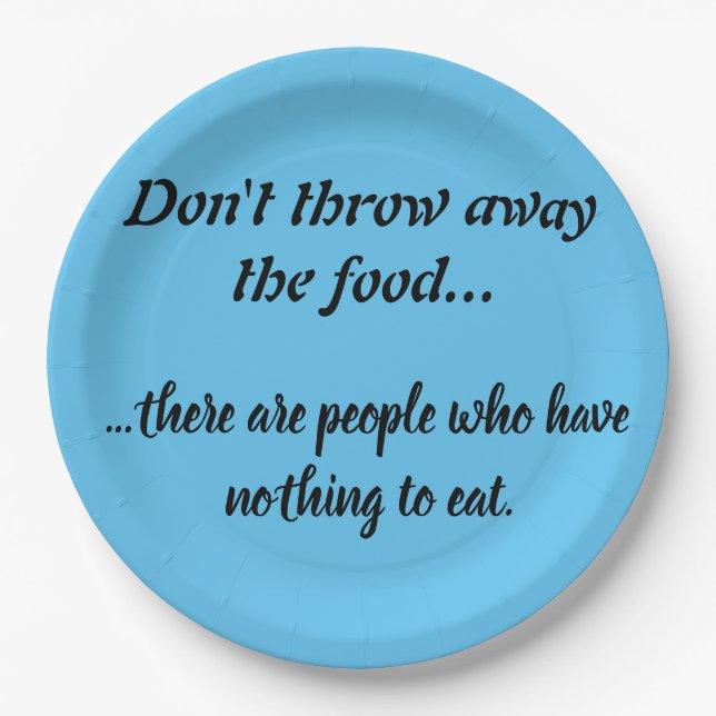 Prato De Papel conscious dish2 Pappteller (Vorderseite)