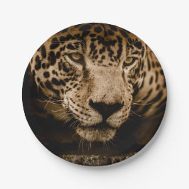 Prato de Papel Via Pantanal Onça Pappteller