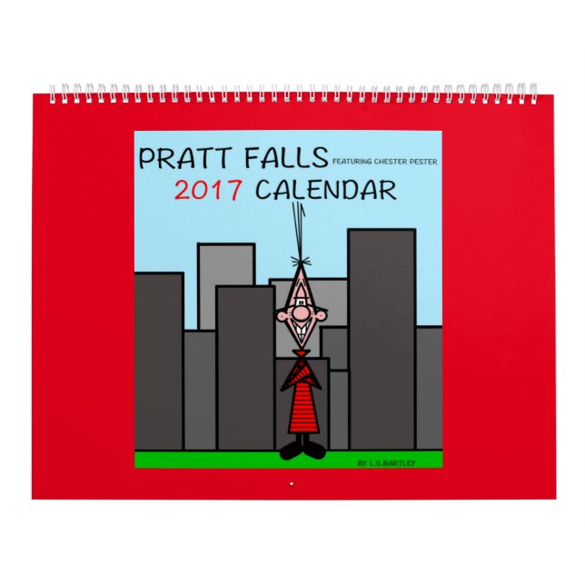 Pratt-Fälle, die Chester kennzeichnen, belästigen Kalender (Titelbild)